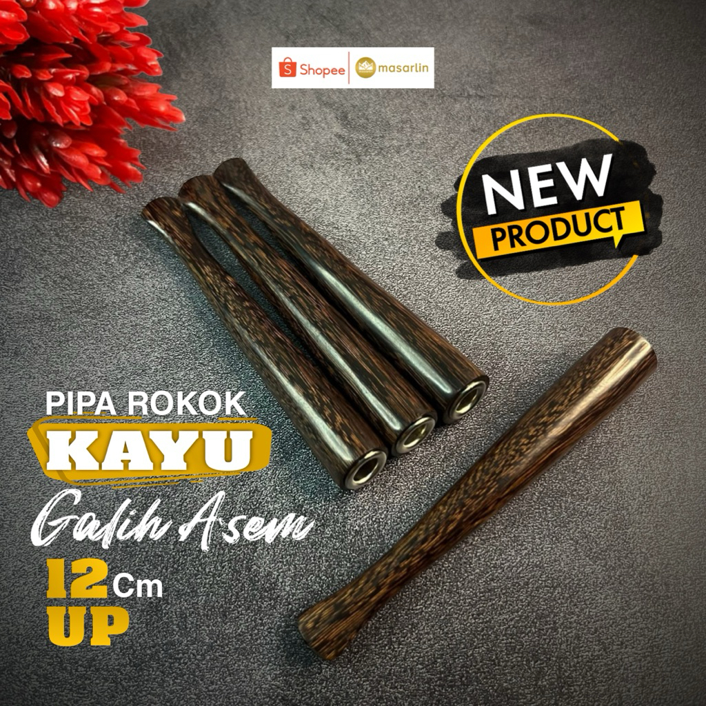 once pipa rokok kayu bertuah asli galih asem jawa tenggelam di air pipa pipo once kayu galih asem ja