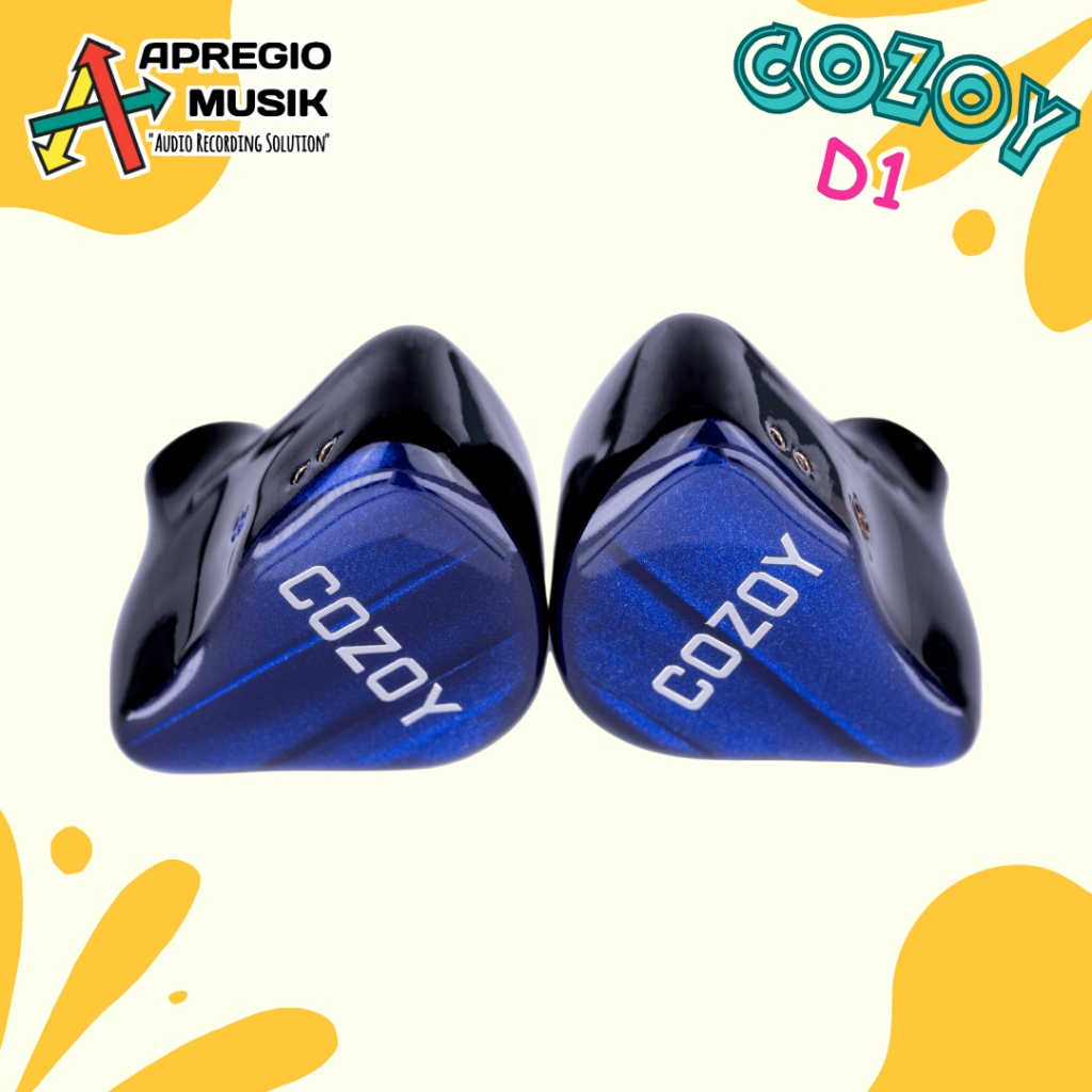 Cozoy D1 10mm Dual Cavity Dynamic Driver In Ear Monitor IEM Earphone Apregio Musik