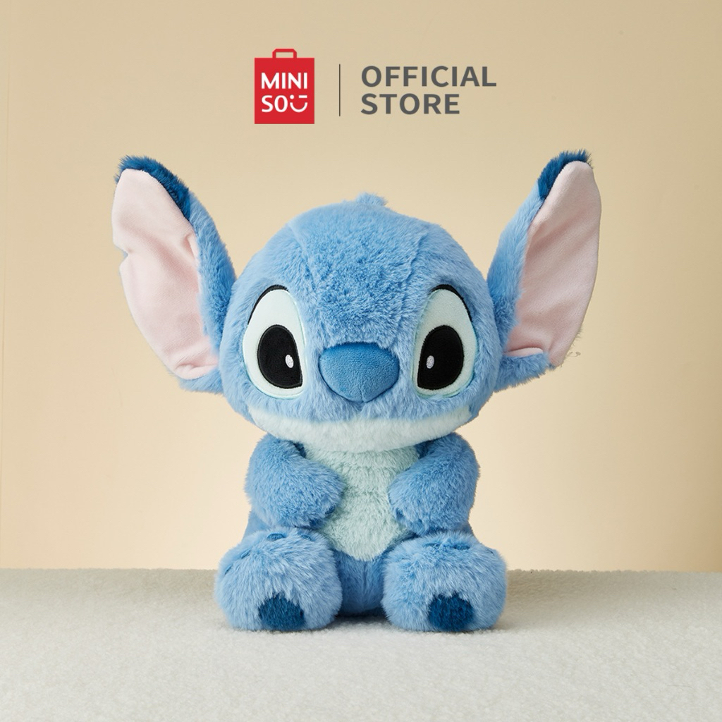 Miniso stitch Plush Toy 26cm / boneka stitch