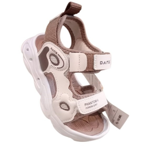 DANS AVIO sandal sendal gunung tali nyala LED LAMPU anak laki laki impor phylon casual original