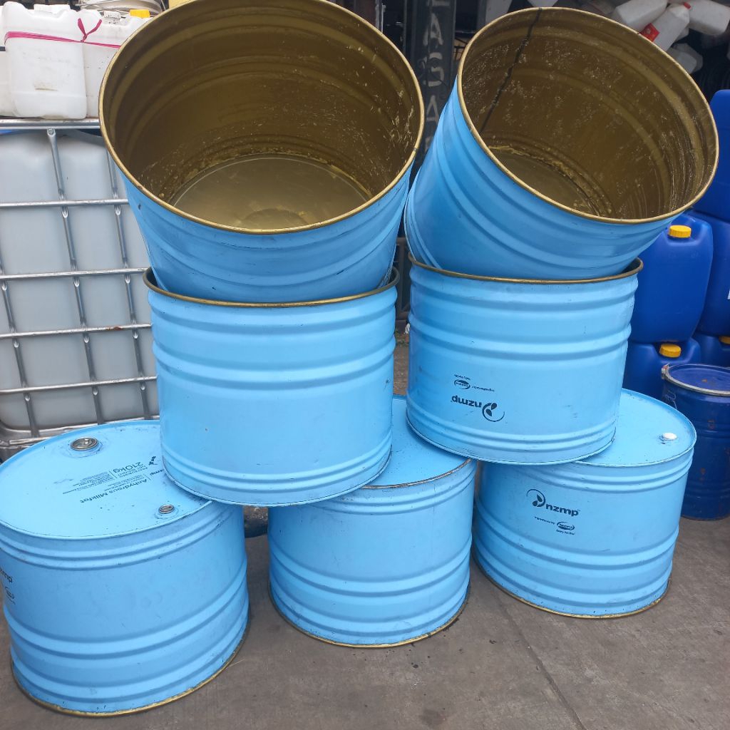 Drum Sepotong Bekas, kapasitas 100 Liter Tong sampah, Pembakaran Sampah dan Penyimpanan lainya