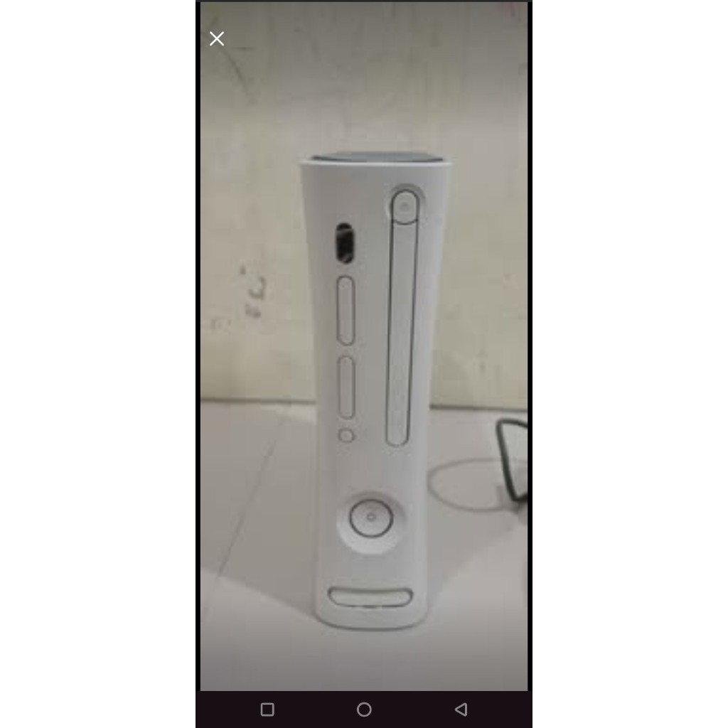 xbox 360 jasper + kaset banyak game