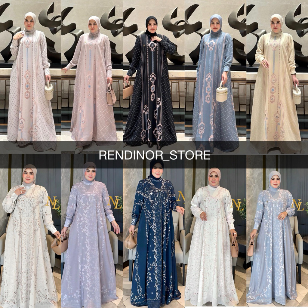 LADY FAHIRA NUNULOLO SINTIA ZAKIA DRESS  BY NUNULOLO