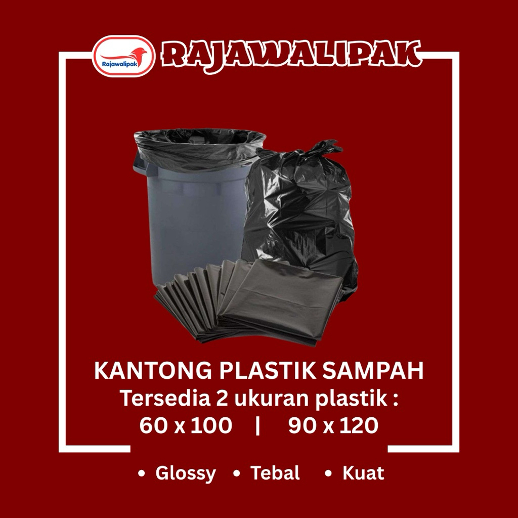 Plastik Sampah Hitam 60x100 90x120