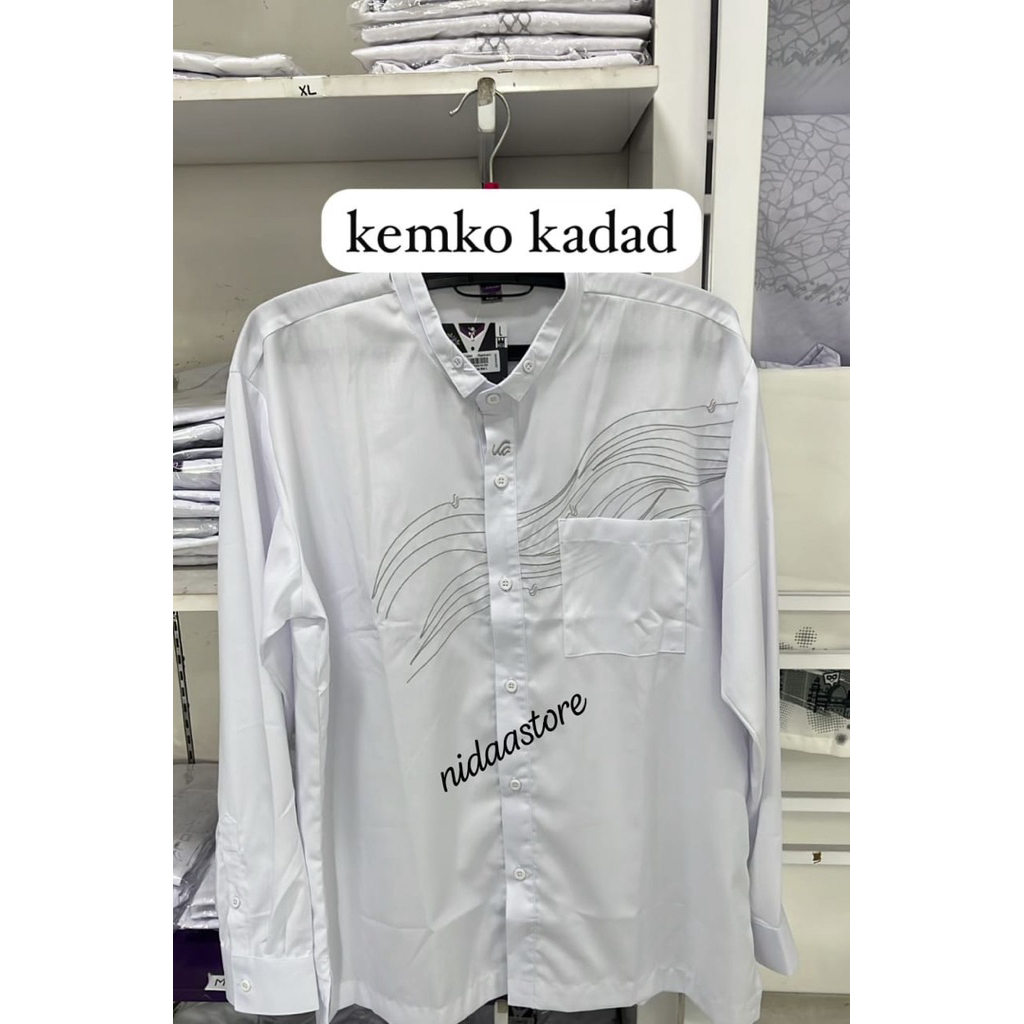 Rabbani - baju koko pria KEMKO KADAD MST PUTIH