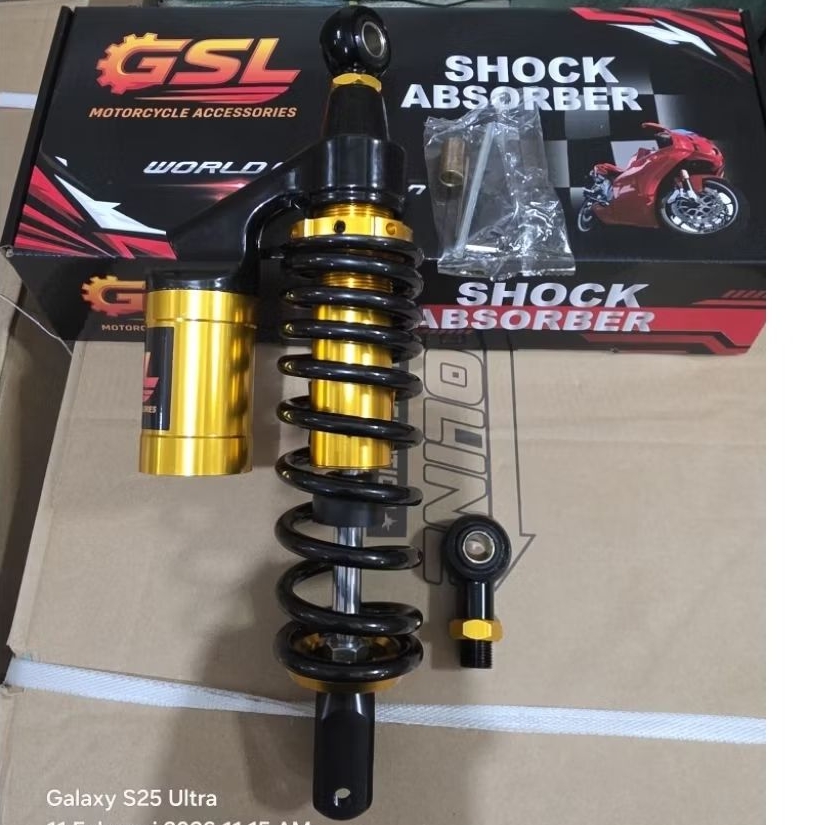SHOCKBREKER TABUNG ATAS BELAKANG MODEL YSS G PLUSS UKURAN 330 MM 310 MM MOTOR BEAT OLD BEAT NEW VARI