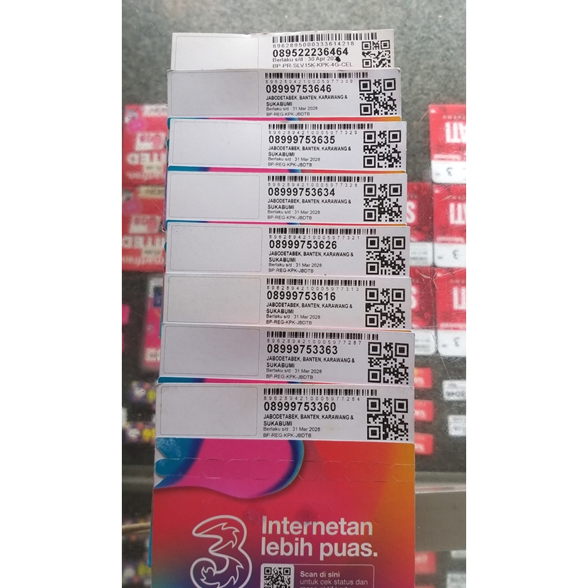 Nomor Cantik Perdana Tri