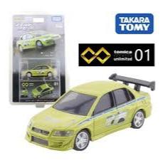 TAKARA TOMY TOMICA PREMIUM UNLIMITED 01 FAST FURIOUS MITSUBISHI LANCER EVO VII/7
