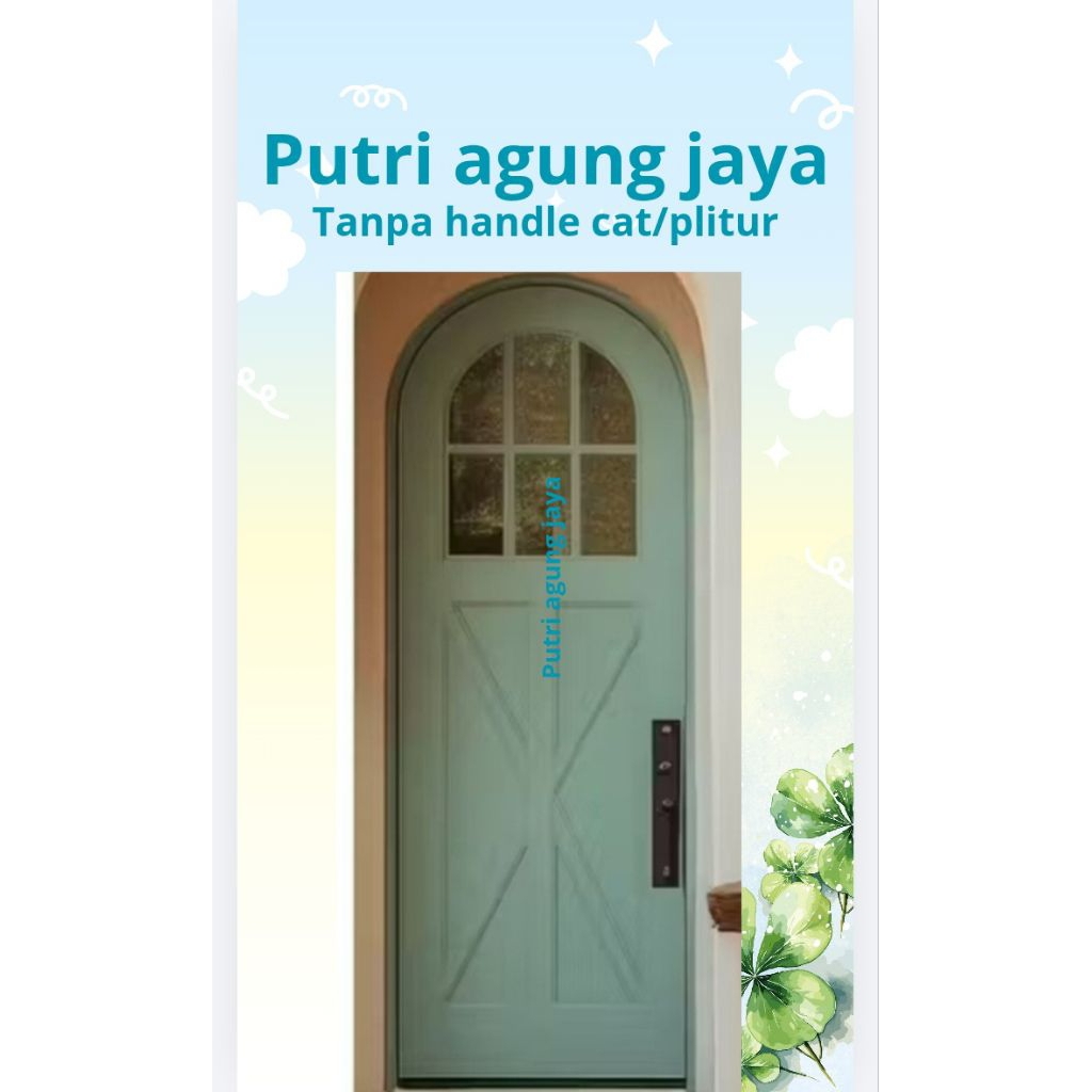 kusen +pintu lengkung kayu Meranti &kamper bisa custom fast respon