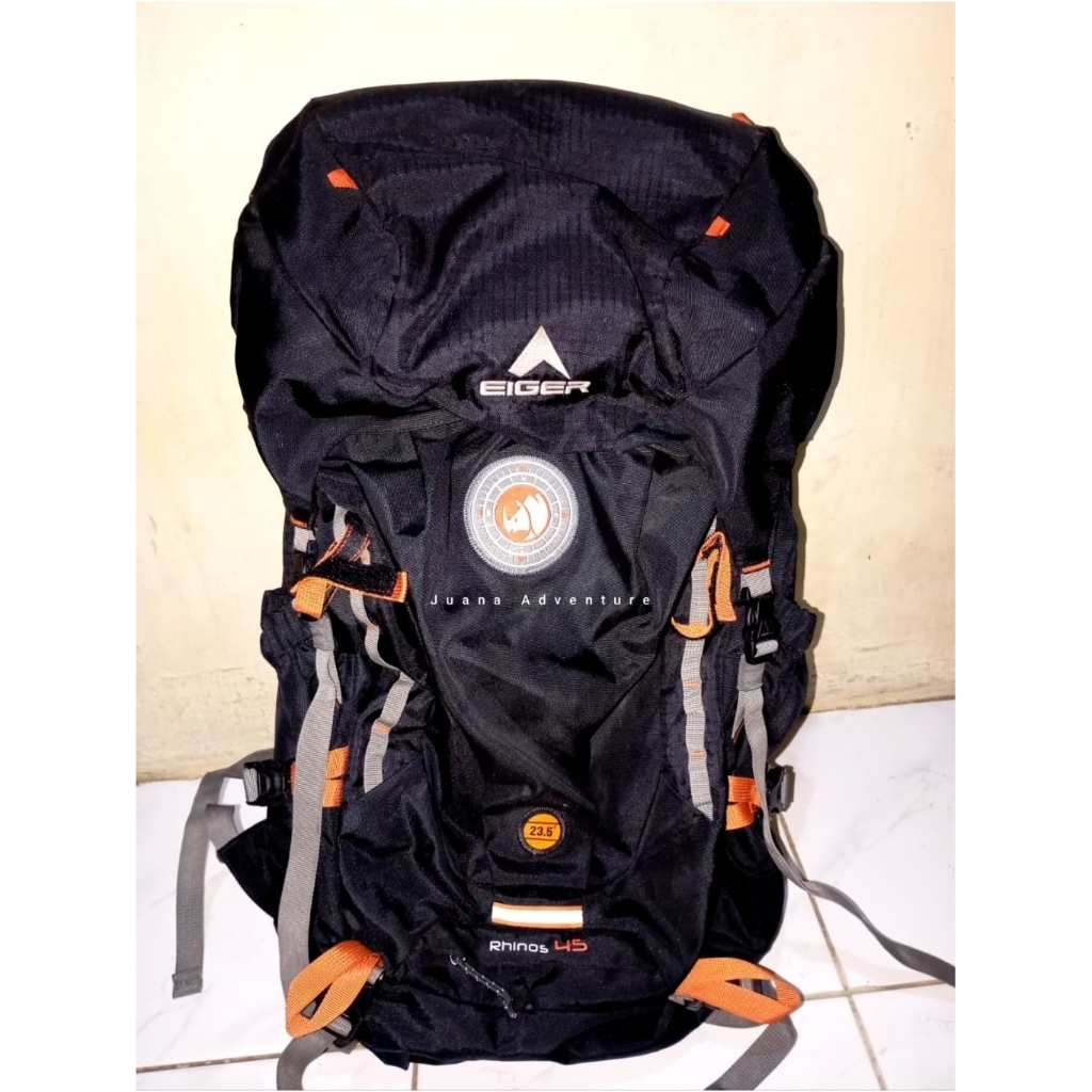 Eiger Rhinos 45L + rain cover