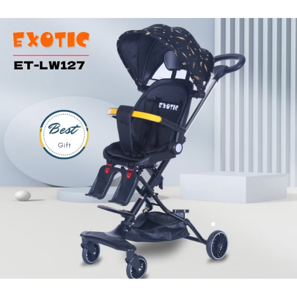 preloved magic stroller exotic lw 127 like new