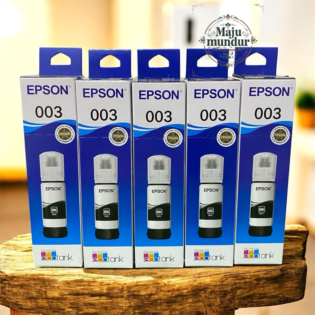 1 PCS TINTA EPSON 003 BLACK(HITAM) ORIGINAL L5190,L3210()