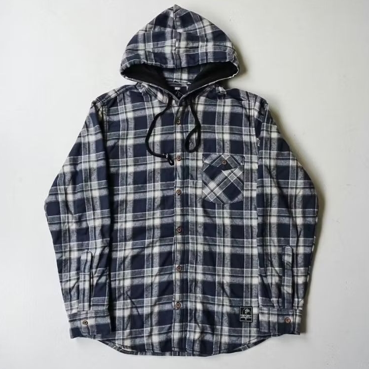 FLANNEL HOODIE MALEBE ROCK