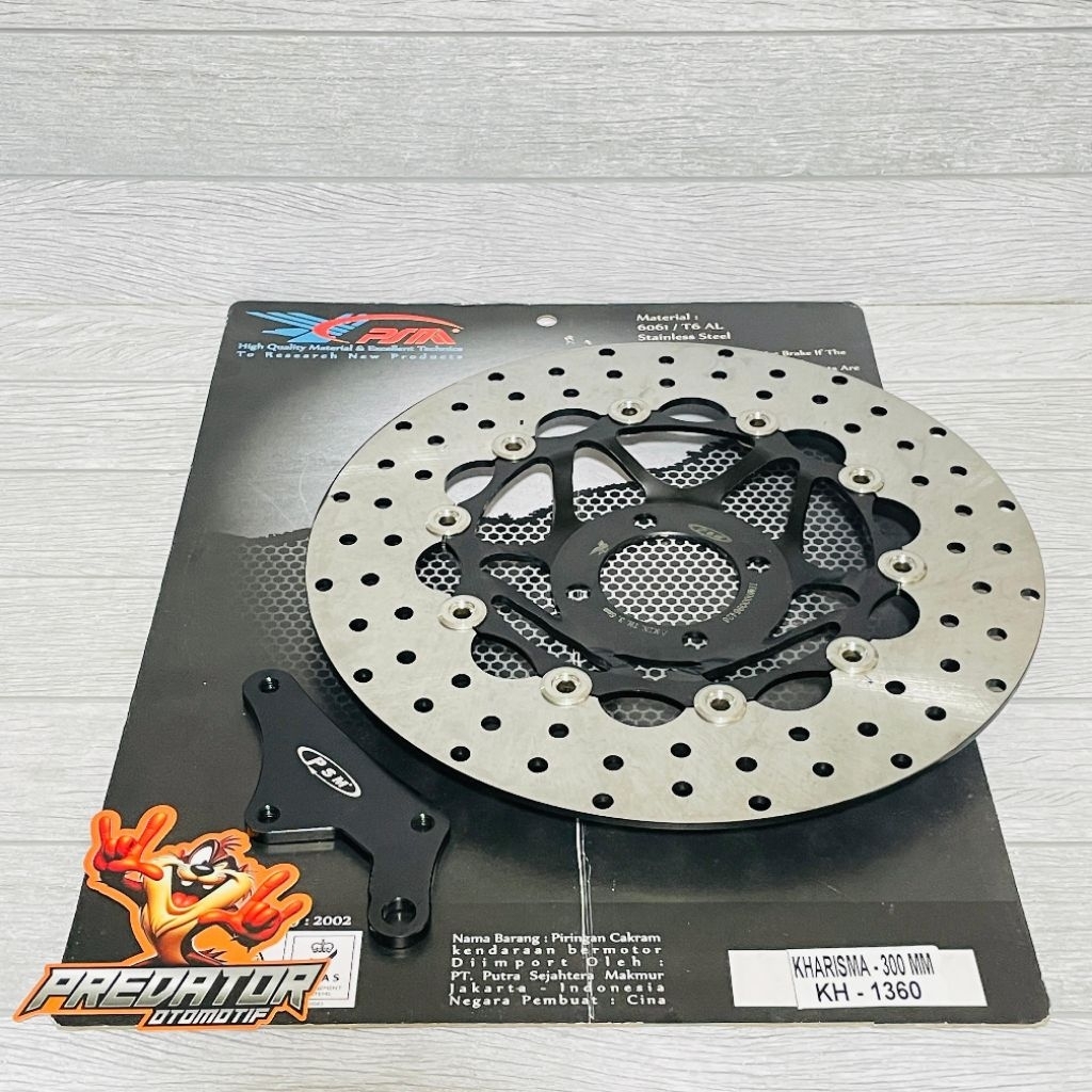 DISC PIRINGAN PSM 300MM SUPRA X 125 OLD KHARISMA WAVE 125