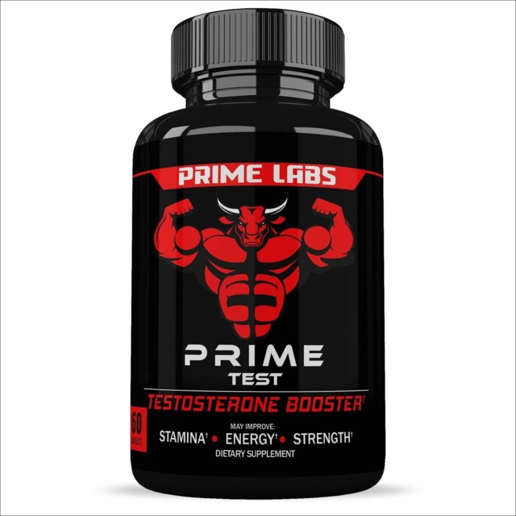 Prime Labs Testosterone Booster Obat Herbal Kapsul Mengatasi Stamina Energy Straight Original