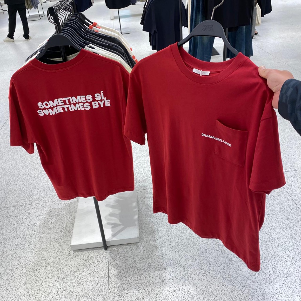 Jastipp. Tshirt Zara (Man)