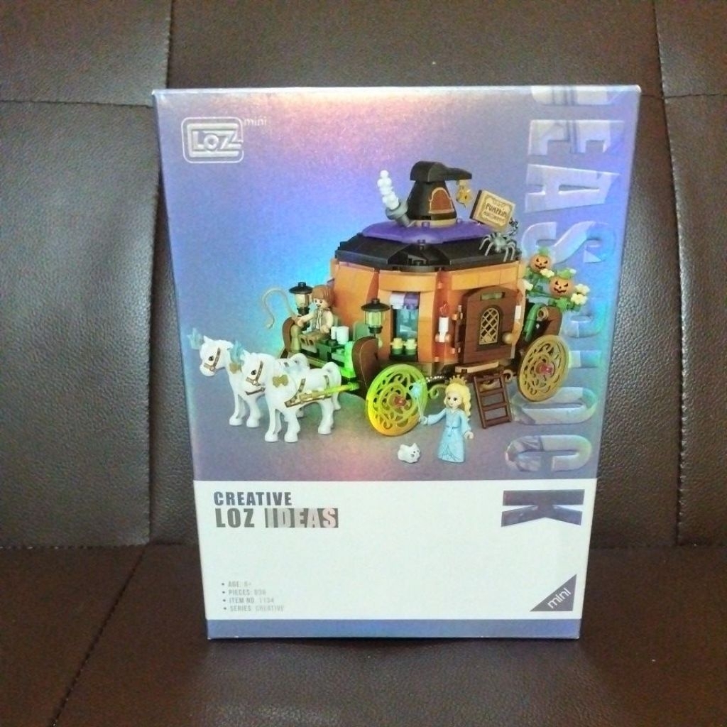 Loz Mini Crative Loz Ideas Kereta Labu Blocks Bricks Susun Balok