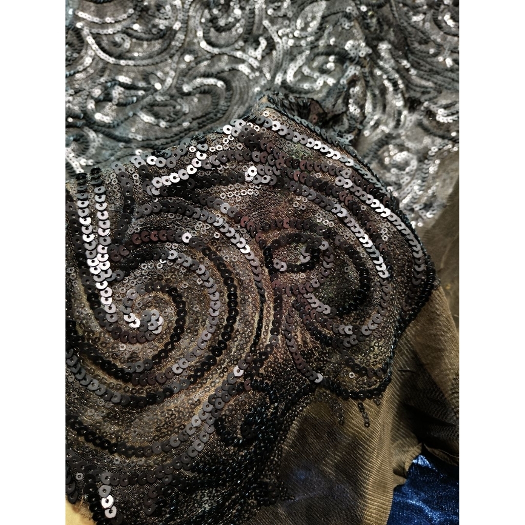kain tile payet antik, kain tile payet murah, kain tile payet terlaris, kain kebaya