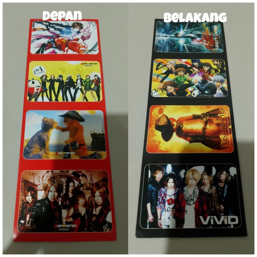 Anime Card Animonster