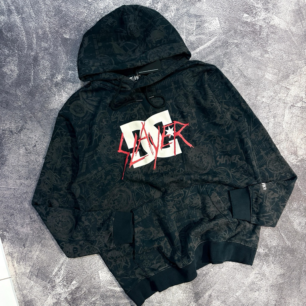 Hoodie rare item collaboration DC X SLAYER FULLPRINT