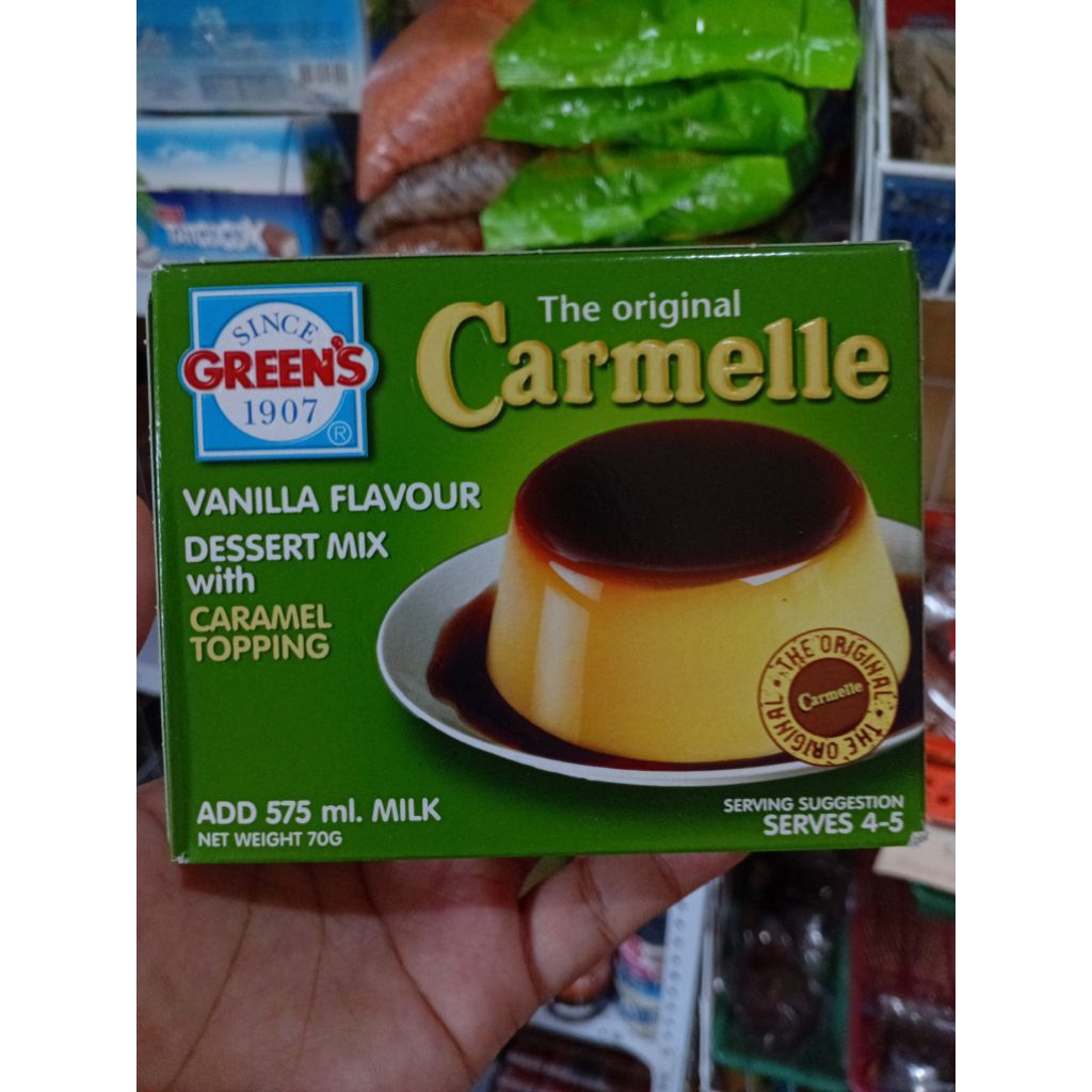 Cream Carmelle puding Saudi 70gr