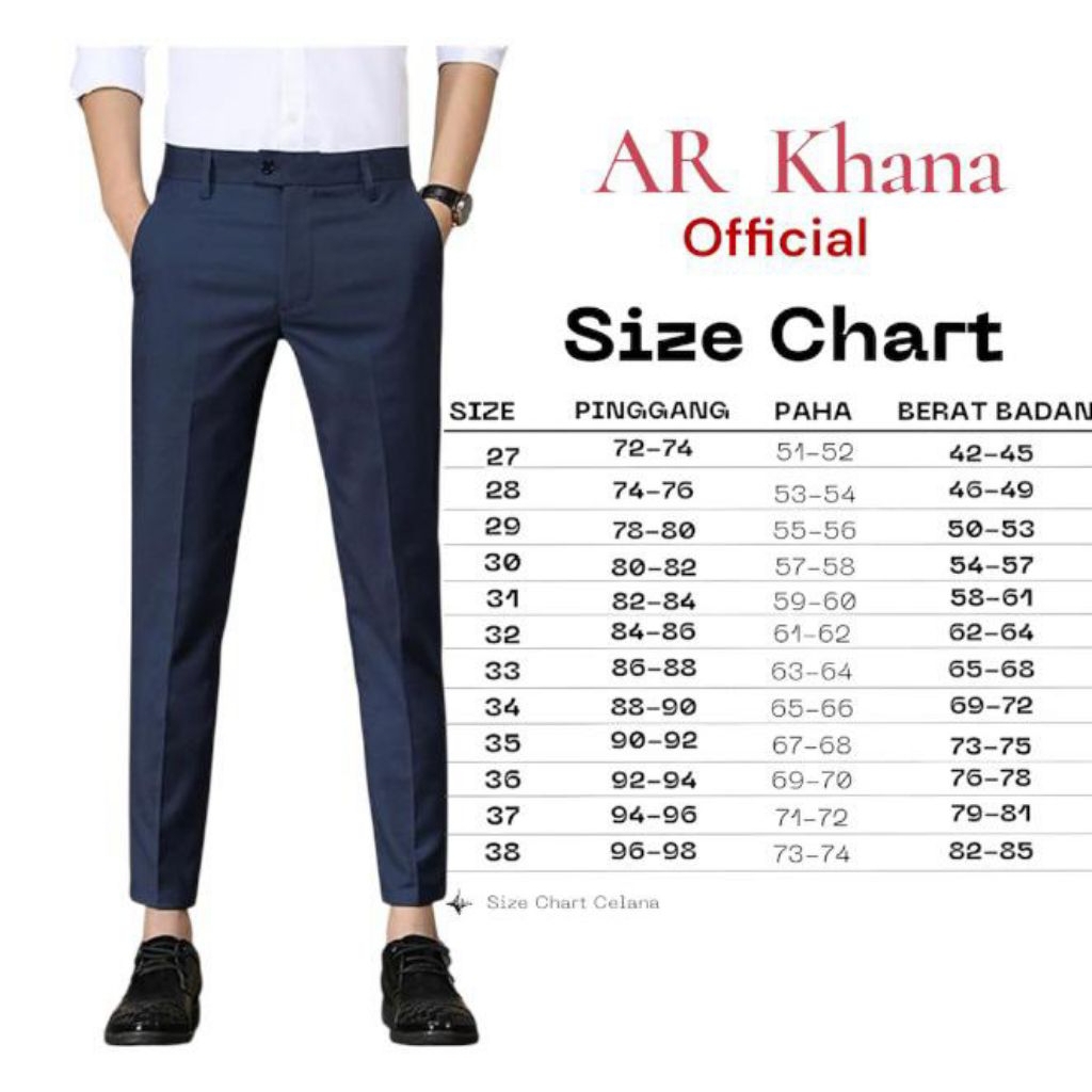 ANKLE CELANA FORMAL BAHAN WOL