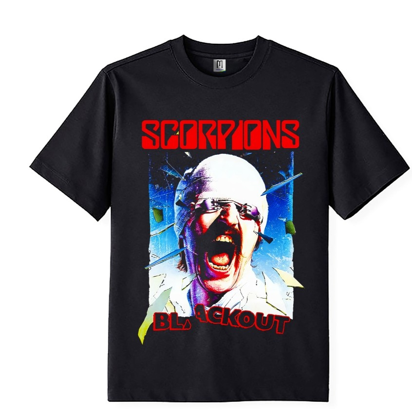 Kaos Scorpions - Blackout Tshirt | Kaosoke