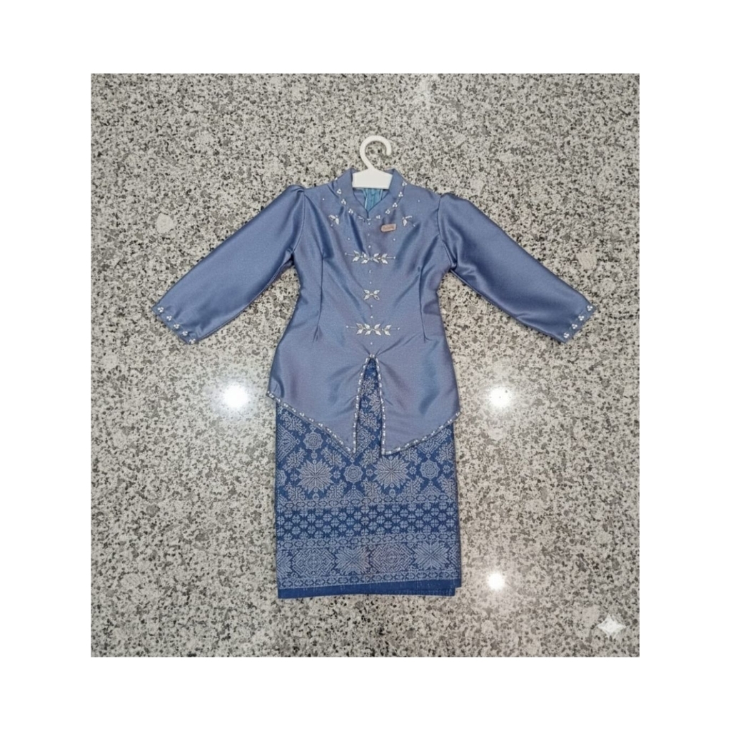 ONE.SET ANAK BAJU KURUNG MELAYU MALAYSIA ROK SONGKET