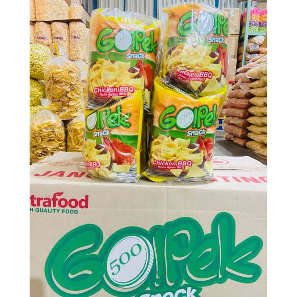 Snack Gopek 2000 - 4 renceng - 23gram X 40pcs (Karton/dus)