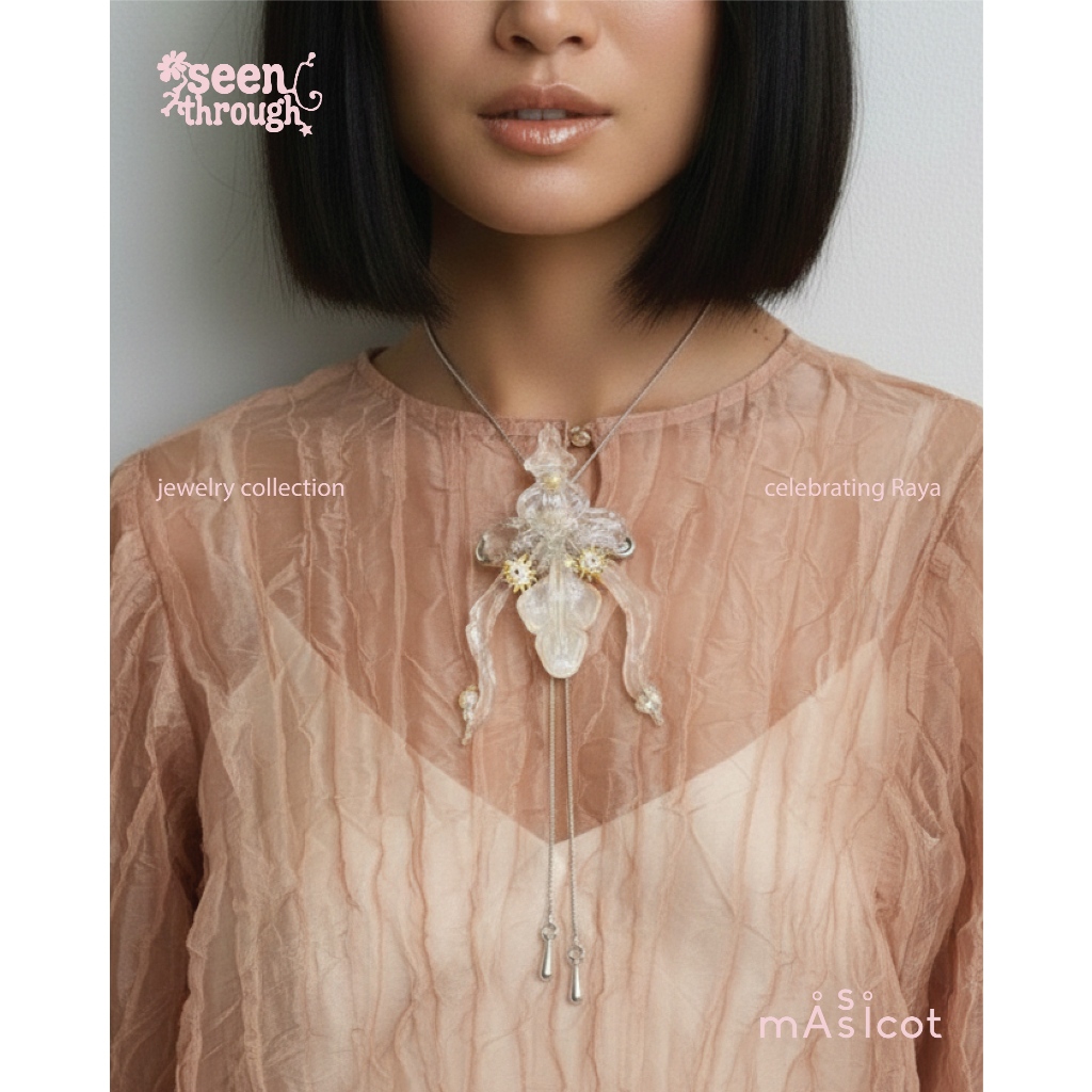 Massicot - Seen Through - Necklace - Raya Collection