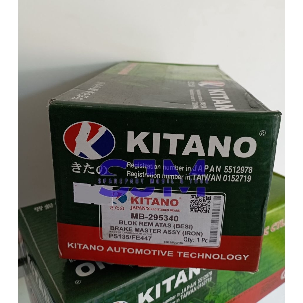 BLOK MASTER REM ATAS PS135 RAGASA MB-295340