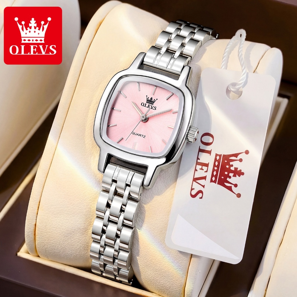 OLEVS Jam Tangan Wanita Anti Air Original Mewah Korea Fashion Mewah Women Watch Cod