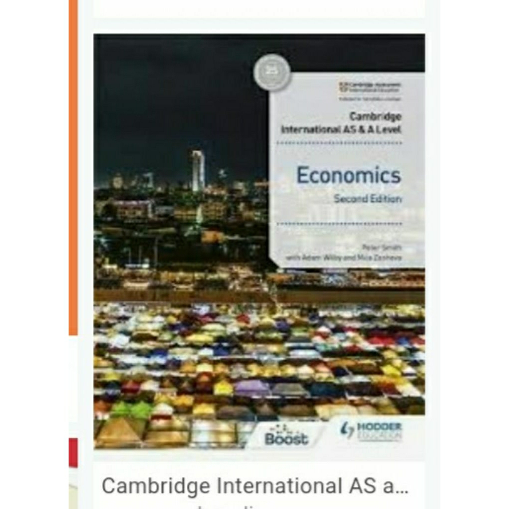 buku cambridge international as & a level economics