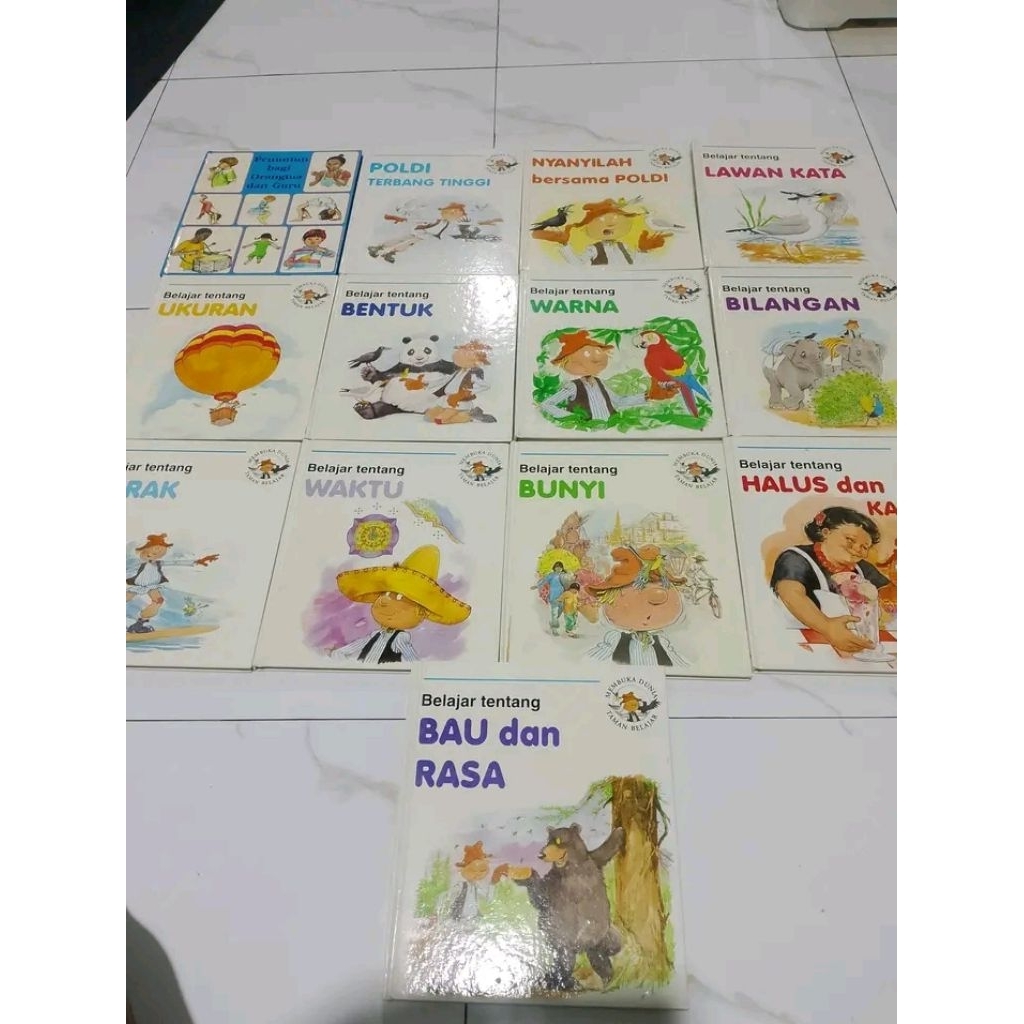 Buku membuka dunia taman belajar