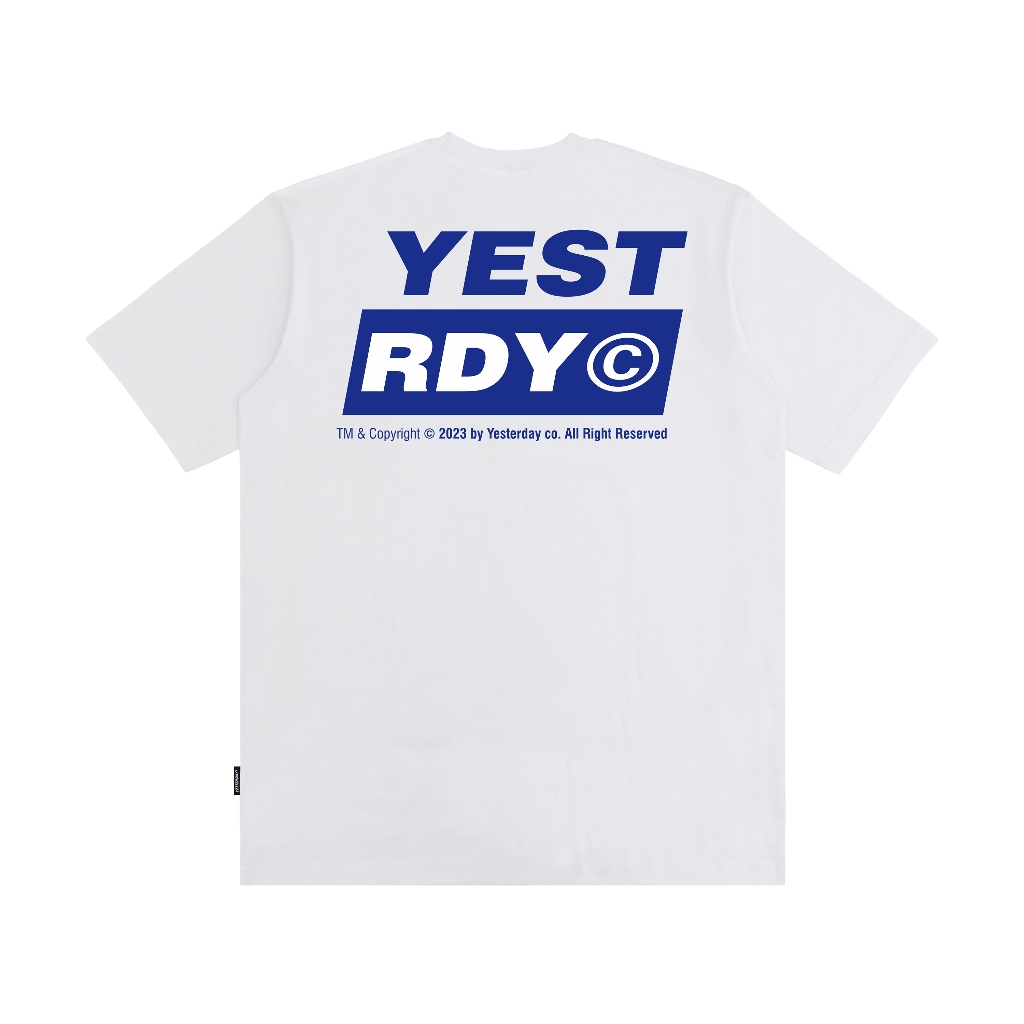 Yesterday – Baju Kaos Distro Pria Original T-Shirt Pria Cowok Keren Putih Yest