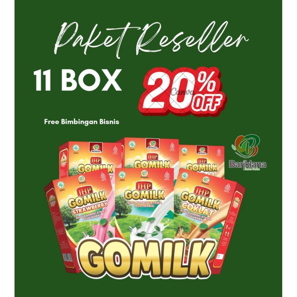 Paket Reseller Gomilk
