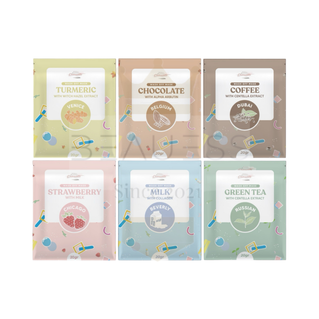 PINKROULETTE MASKER ORGANIC WASH OFF MASK 20gr