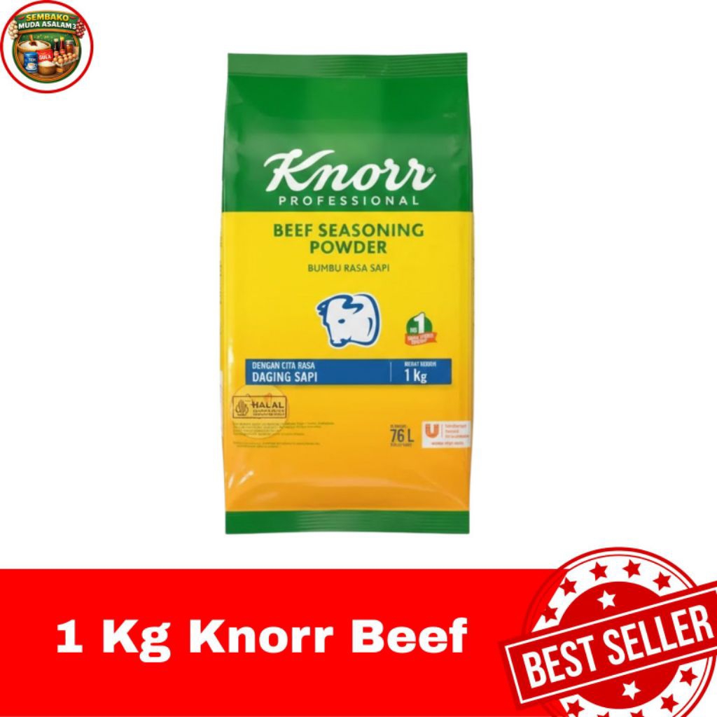 Knorr Beef Powder 1 Kg / Knorr Bumbu Penyedap Rasa Sapi