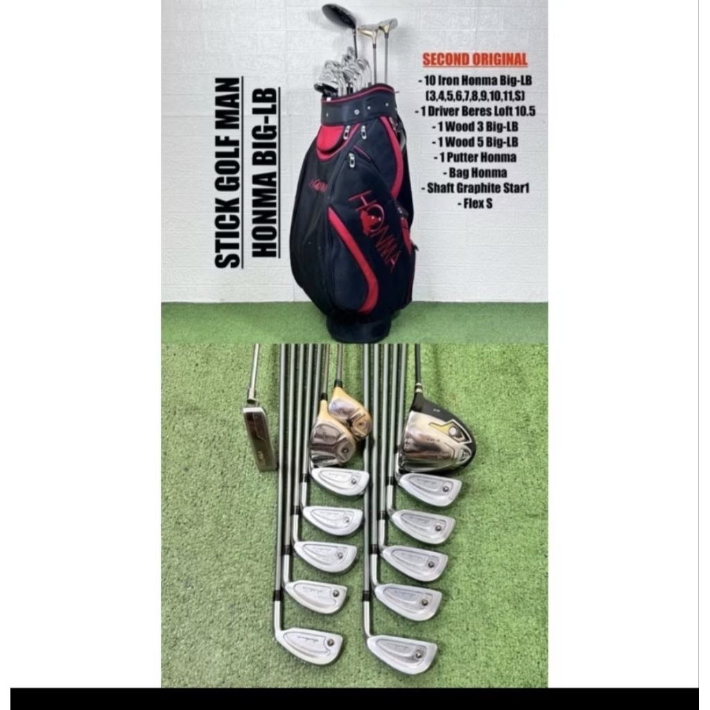 Stick Golf Man Honma Big-Lb star 1