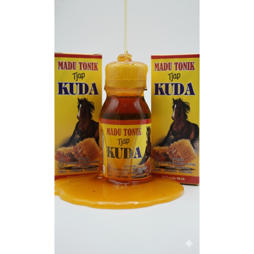 MADU PRIA KUAT DAN TAHAN LAMA MADU CAP KUDA DUS KUNING MEMBANTU MENINGLKATKAN ENERGI