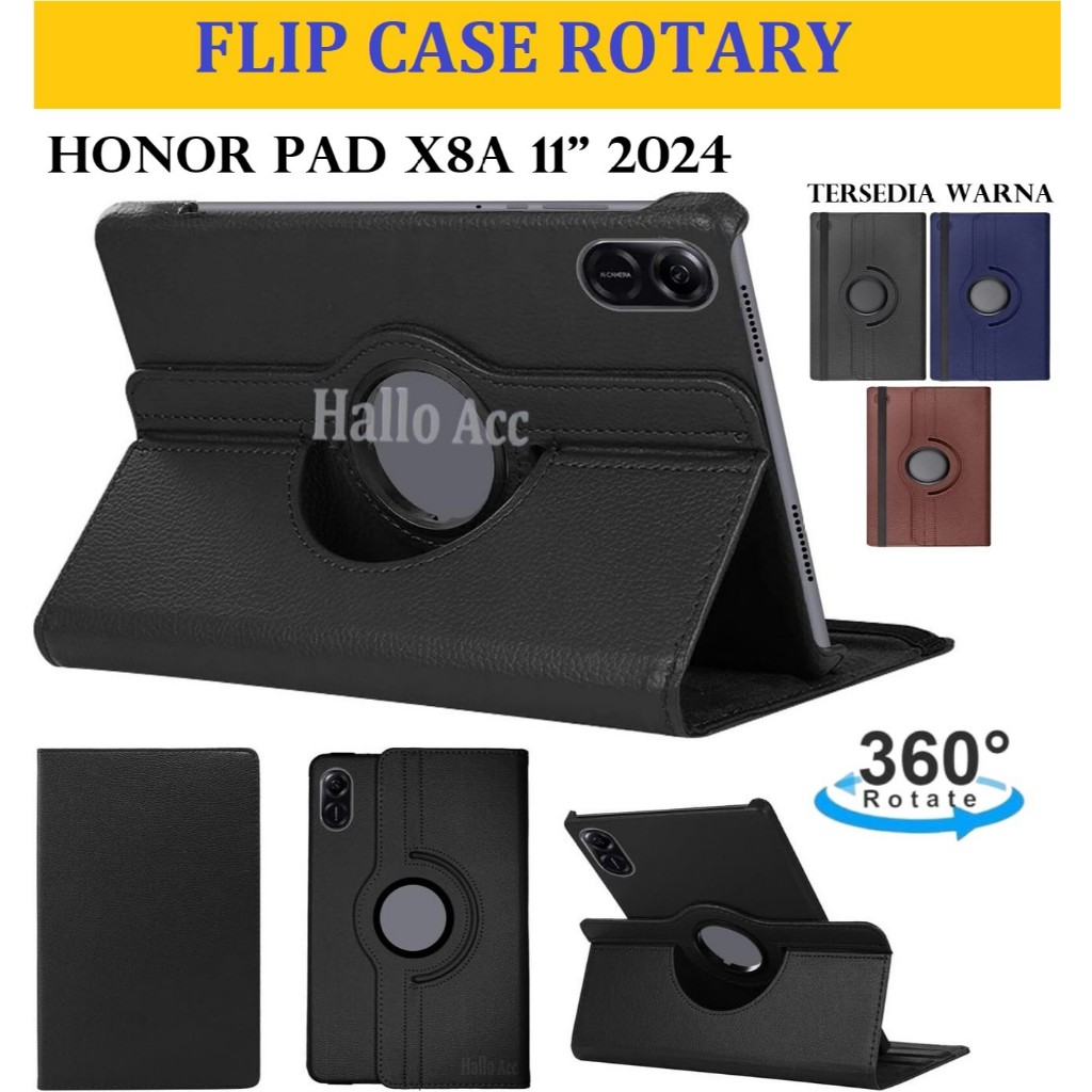 Case Honor Pad X8A / Honor Pad X8A 11 Inch 2024 Rotary Flip Cover