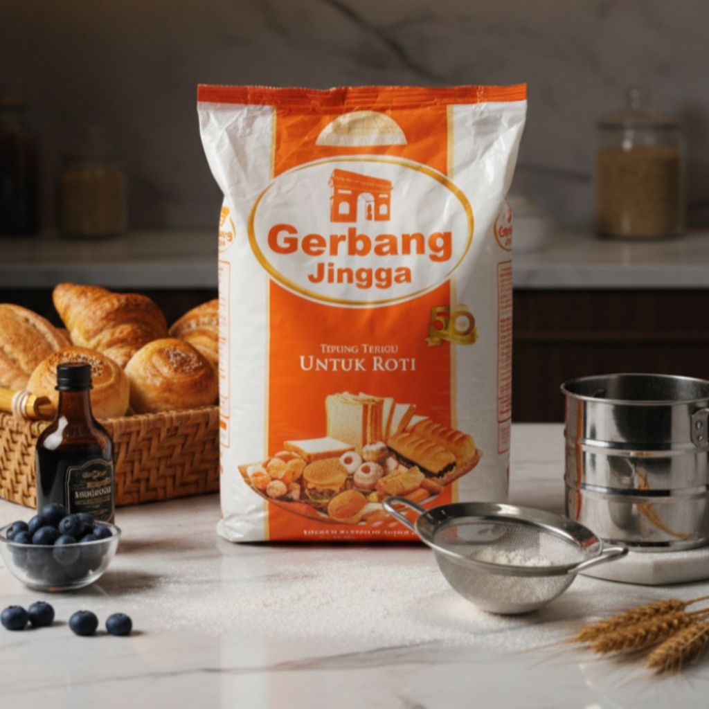 Tepung Terigu Gerbang Jingga 1 KG