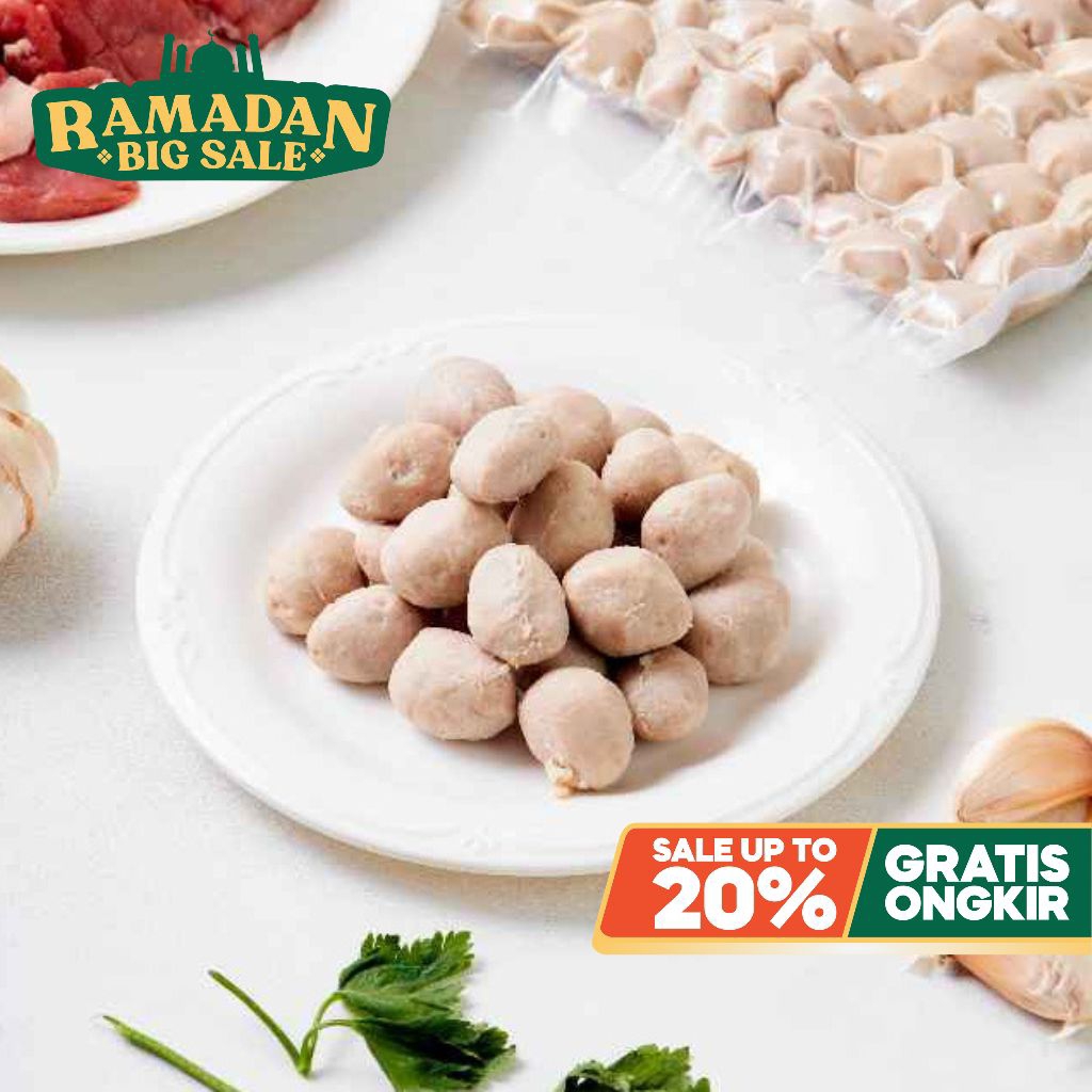 YEN - Bakso Sapi Mini Mutiara 200 gram - Baso Yen