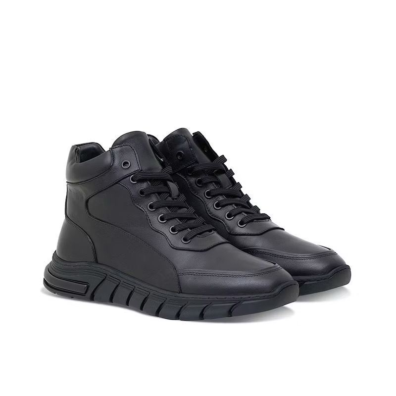 Gino Mariani Drago Black Sepatu Booth Pria