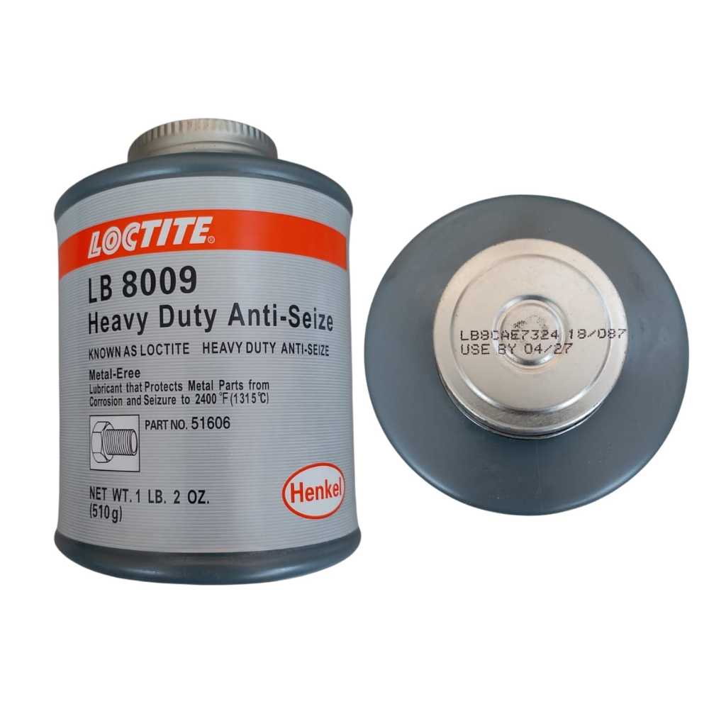 Loctite LB8150 76764 Silver / Loctite LB8008 C5A 51007 / Loctite LB8009 HEAVY DUTY ANTI SEIZE 51606 