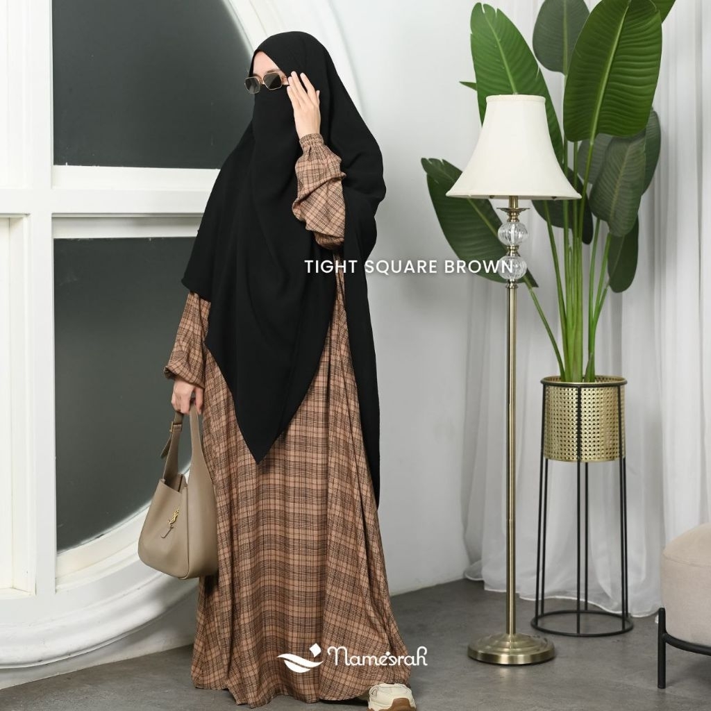 NEW MEDINA Gamis Abaya Motif NAMEERAH - Al Arabian Butik #alarabian #ayranashwa