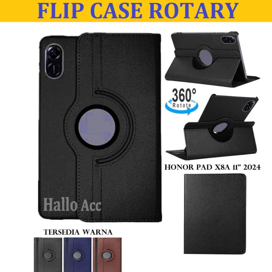 Honor Pad X8A Case / Flip Cover Honor Pad X8A - 11 Inch 2024 Rotary Case Casing