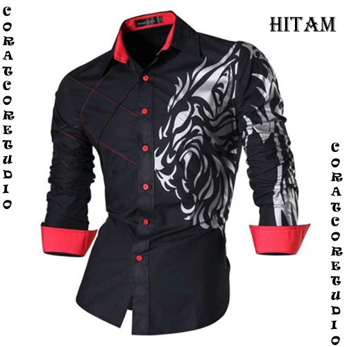 10XL 9XL 8XL 7XL 6XL 5XL 4XL 3XL XXL XL L M S XS Hem Cowok Jumbo Kemeja Pria Big Size Panjang Polos 