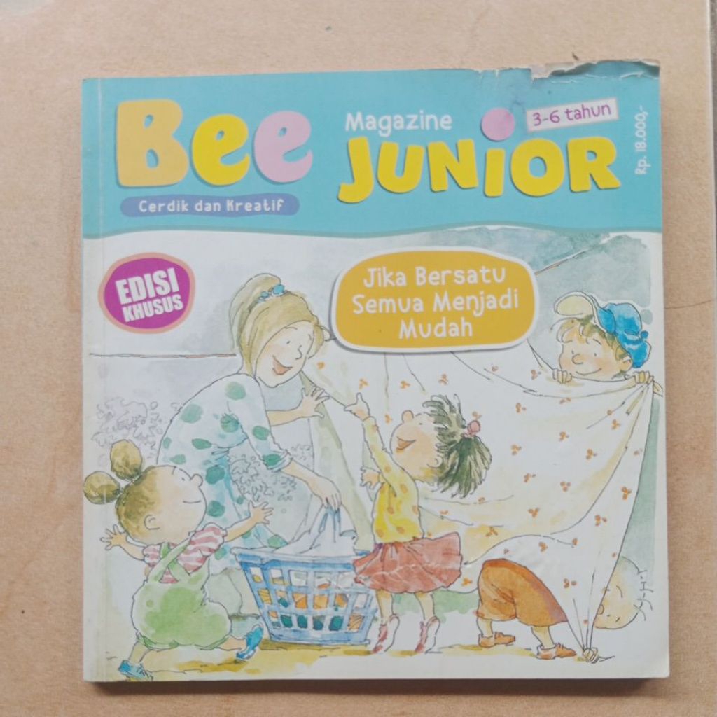 KOLEKSI BUKU BEE MAGAZINE JUNIOR 3-6 TAHUN