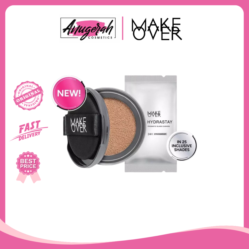 MAKE OVER REFILL Hydrastay Prismatic Glass Cushion